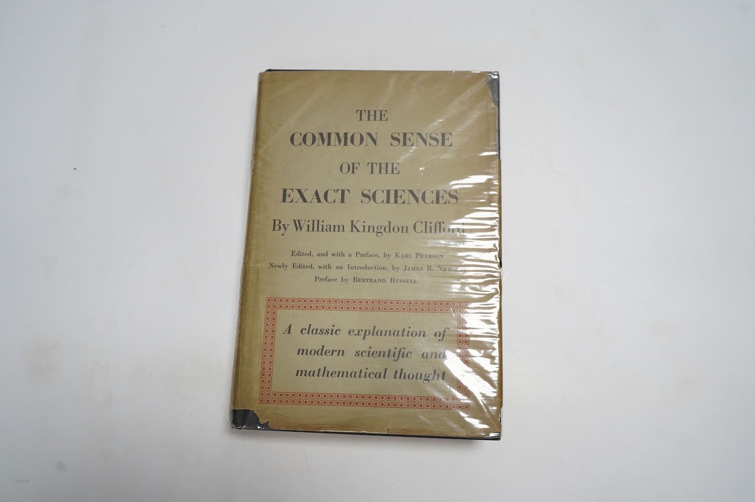 Clifford, William Kingdon - Lectures and Essays, edited by Leslie Stephen and Frederick Pollock, 2 vols, 1st edition, engraved portrait frontispiece and mounted photographic portrait frontispiece, 8vo, cloth, split to re